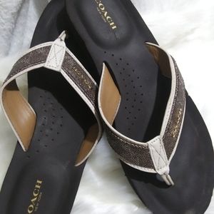 Authentic Coach Sandals